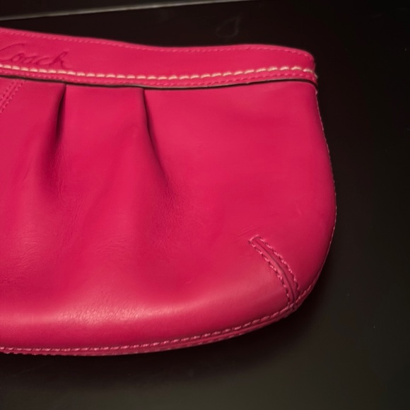 Coach Legacy Leather Pleated Clutch F13734 - Picture 7 of 14